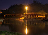 Ancient structures dot the banks of river Thamarabarani