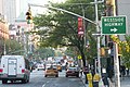 Although the DiMaggio Highway sign is on the entrance from the Henry Hudson, street signs in Hell's Kitchen still refer to it as Westside Highway. Note the one word spelling.