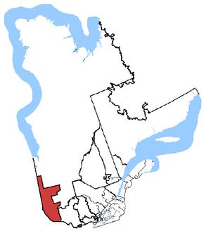 Carte de la circonscription