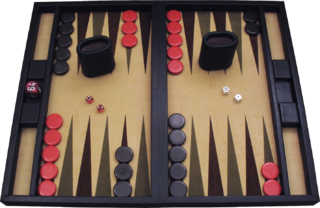 <span class="mw-page-title-main">Backgammon</span> Board and dice game for two players