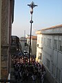 Le Christ se faisant par des personnes de l'église de Castroreale.