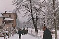 Sinaia during winter, February 1988
