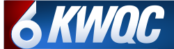 Logo for KWQC as of 2023.