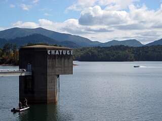 <span class="mw-page-title-main">Chatuge Lake</span> American water reservoir on the North-Carolina–Georgia border