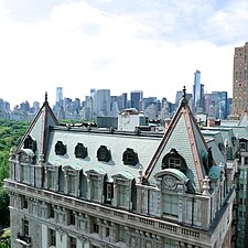 The roof of the Langham.