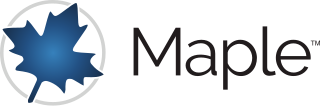 <span class="mw-page-title-main">Maple (software)</span> Mathematical computing environment