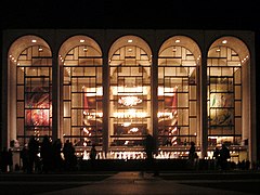 Il Metropolitan Opera House al Lincoln Center di New York