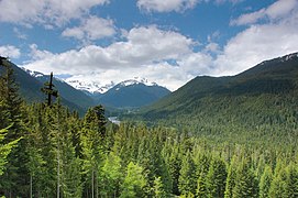 Goat Island Mountain and the White River