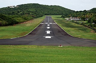 <span class="mw-page-title-main">Mustique Airport</span> Airport in Mustique, Saint Vincent and the Grenadines