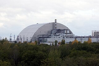 <span class="mw-page-title-main">Chernobyl New Safe Confinement</span> Protective building over nuclear reactor