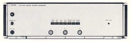 Philips PM5544 Front Panel