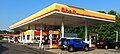 Shell gas station in Danbury United States