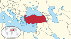 Turkanman (Turcijan) Tazovaldkund Türkiye Cumhuriyeti