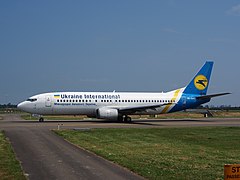 UR-GAO Ukraine International Airlines Boeing 737-4Z9 - cn 25147 pic3.JPG