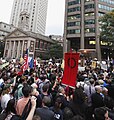 Image 57Concerns over economic inequality, greed and the influence of corporations on government led to the rise of the Occupy Wall Street movement in 2011 (from 2010s)