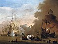 Image 23An action between an English ship and vessels of the Barbary Corsairs (from Barbary pirates)