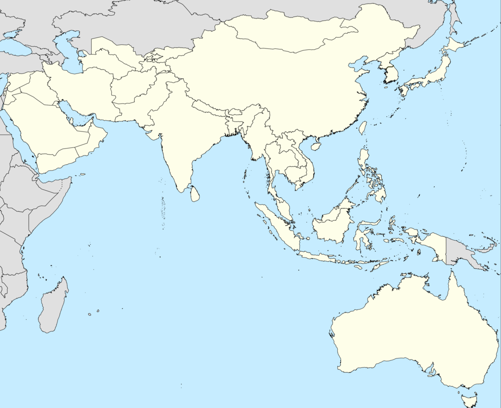2013 AFC Cup is located in Asian Football Confederation