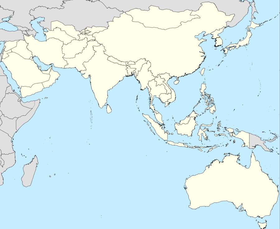 2023–24 AFC Champions League is located in Asian Football Confederation