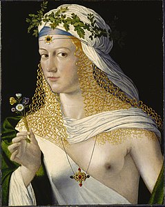 Lucrezia Borgia evel Flora Bartolomeo Veneto (c. 1520)