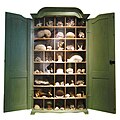 Image 19An early 18th-century German Schrank with a traditional display of corals, from the Naturkundemuseum, Berlin