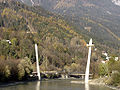 Baufortschritt der neuen Hungerburgbahn (15.11.2006)