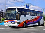 九州産交バス 熊本22か2873 三菱 U-MS821P 三菱 AERO QUEEN I