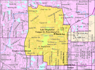 <span class="mw-page-title-main">Lake Magdalene, Florida</span> Census-designated place in Florida, United States