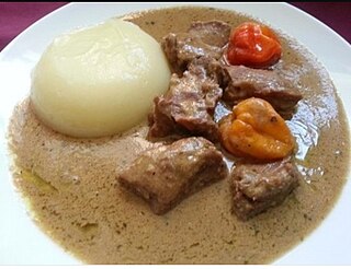 <span class="mw-page-title-main">Peanut stew</span> Stew in West African cuisine