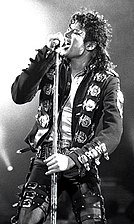 Michael Jackson performing