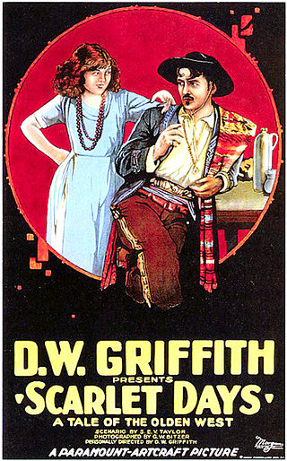 <i>Scarlet Days</i> 1919 film