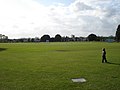 The cricket ground