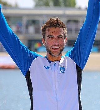 <span class="mw-page-title-main">Stefanos Ntouskos</span> Greek rower (born 1997)