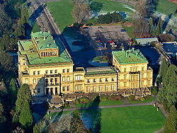 Villa Hügel near the river Ruhr