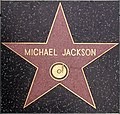 Estrela de Michael Jackson.