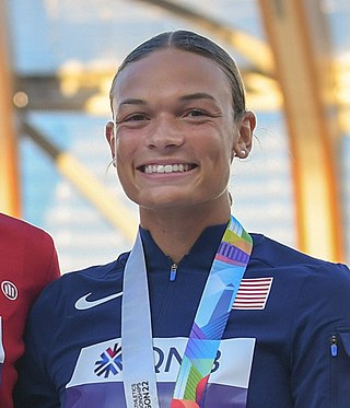 <span class="mw-page-title-main">Anna Hall (heptathlete)</span> American athlete (born 2001)