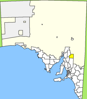 <span class="mw-page-title-main">District Council of Peterborough</span> Local government area in South Australia