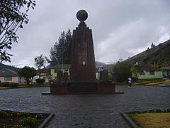 Monumento a la Línea Equinoccial.