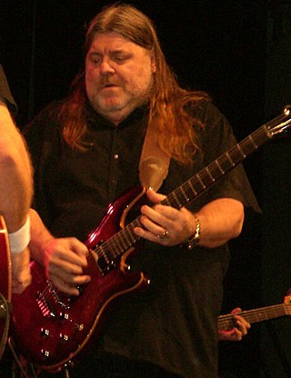 <span class="mw-page-title-main">Dave Hlubek</span> American guitarist (1951–2017)