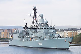 German frigate <i>Rheinland-Pfalz</i> (F209)