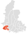 Location of Farsund in Vest-Agder