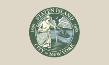 Flag of Staten Island.