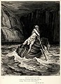 Avril : Charon, illustration de Gustave Doré pour la Divine Comédie.