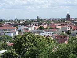 Skyline of Halle