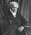 Alexander von Humboldt, daguerreotypie uit 1847.