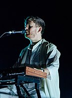 James Blake performing in 2021