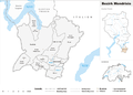 Municipalities in the district of Mendrisio