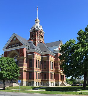 Lenawee County Courthouse in Adrian, gelistet im NRHP Nr. 91000212[1]