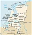 Map of Netherlands