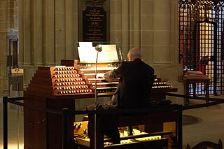 <span class="mw-page-title-main">Organist</span> Musician who plays any type of organ
