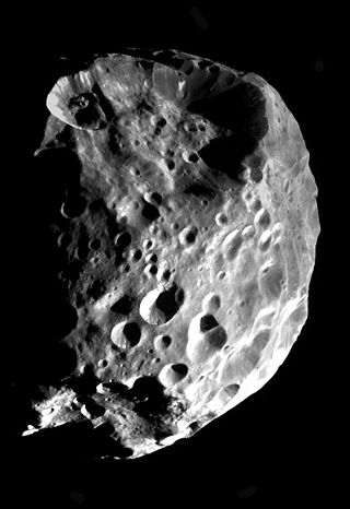 <span class="mw-page-title-main">Phoebe (moon)</span> Moon of Saturn